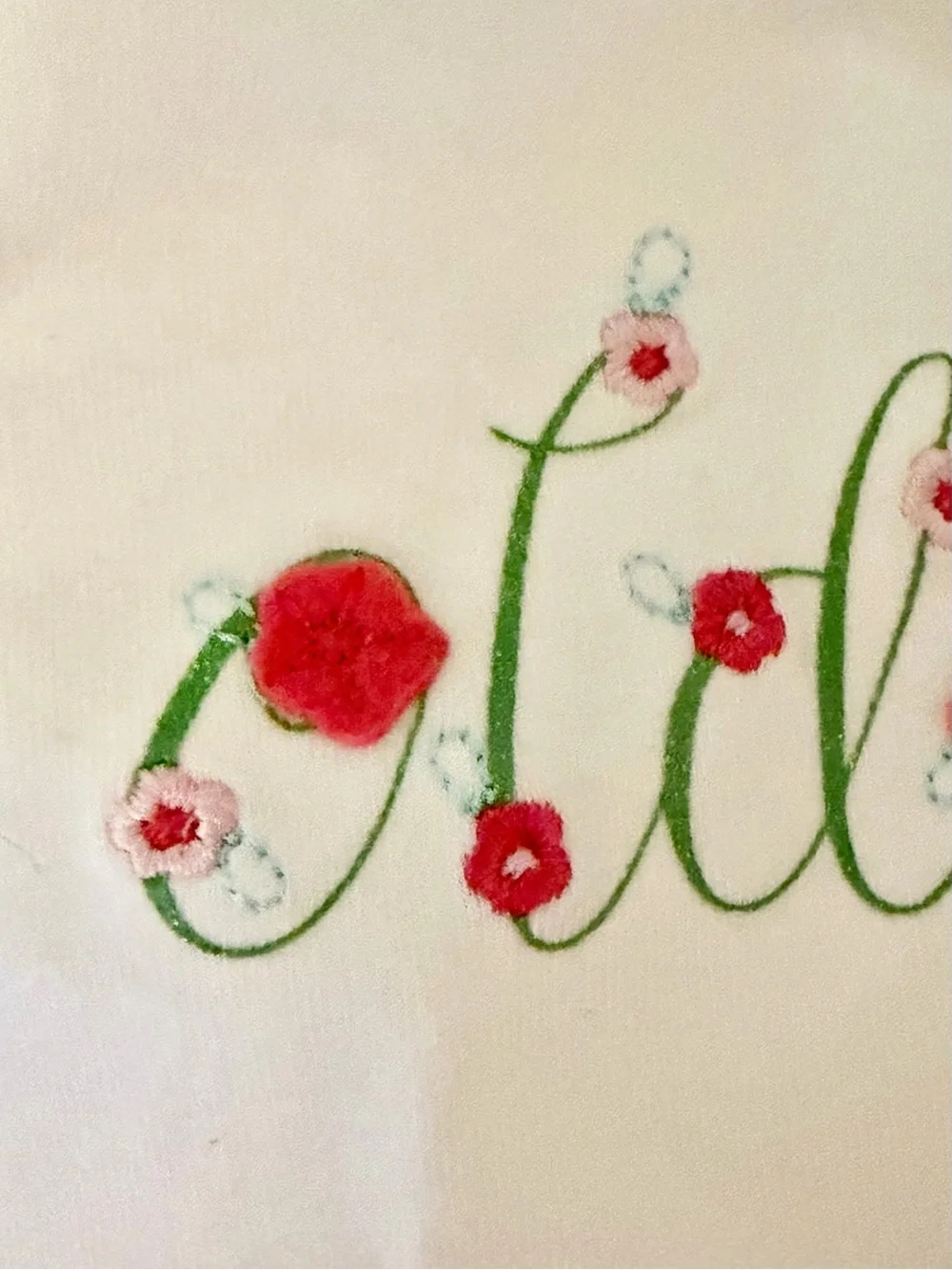 NWT Old Navy Cream Ruffle Sleeve Tank Top with Floral Embroidery